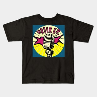 Pop Art Vintage Mic Kids T-Shirt